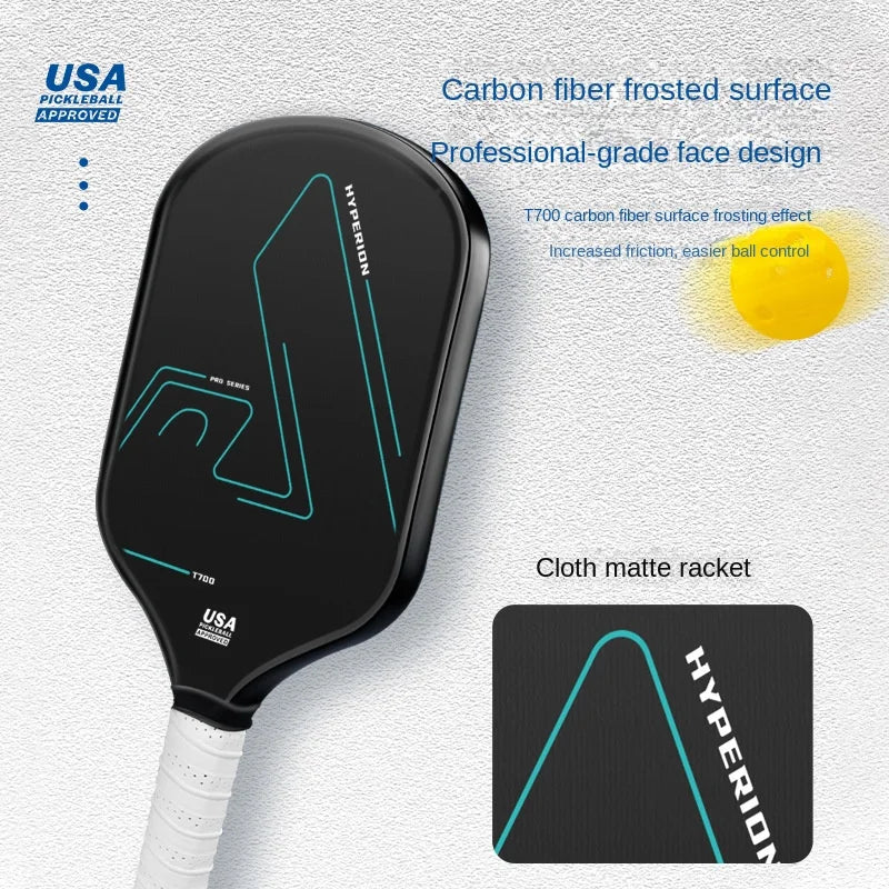 Carbon Fiber T700 3K Professional Pickleball Paddle – Event-Grade Full Set